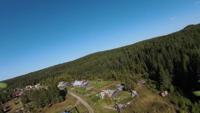 FPV Полет. Карелия, водопад поселок Падун.