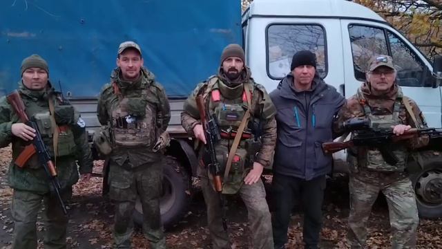 Отправили машину на фронт
