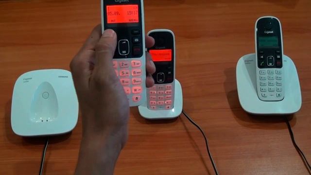 Gigaset โทรศัพท์ภายใน 4 เครื่อง สำนักงานไร้สาย