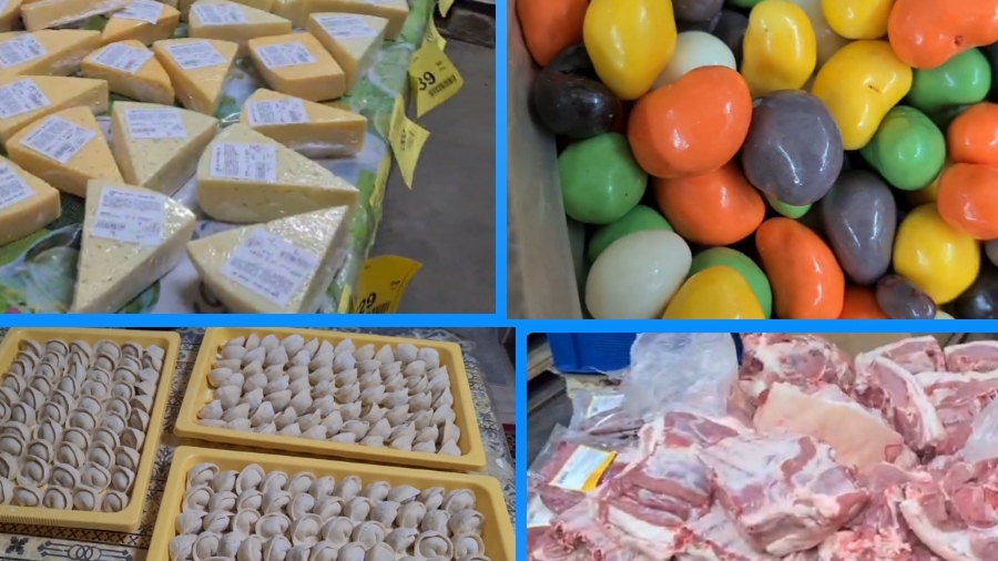Живем на юге.Танины пельмешки. Обзор продуктов в Доброцене, и наших покупок. Дорога в Краснофлотский