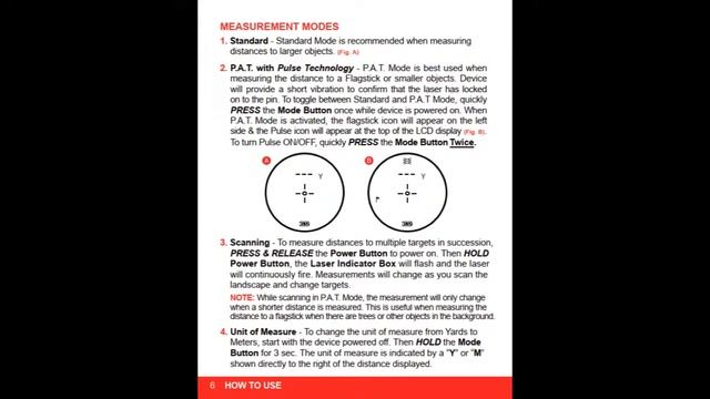 Callaway 300 Pro Laser Rangefinder Instruction Manual Video