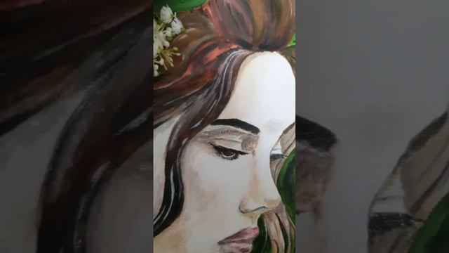 Объемная картина. Цветы из фоамирана
