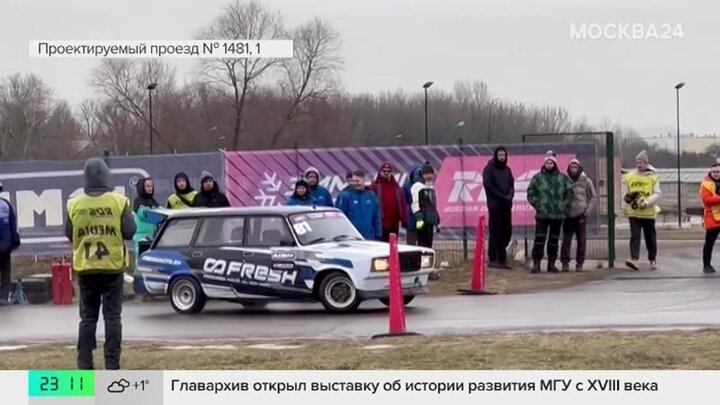 В Москве прошел Зимний кубок по дрифту