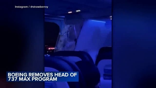 Boeing replaces leader of 737 Max program in wake of midair incident