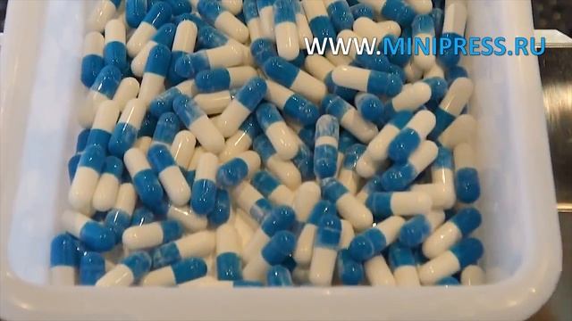 Машина полировки твердых желатиновых капсул TR-02 Minipress.ru