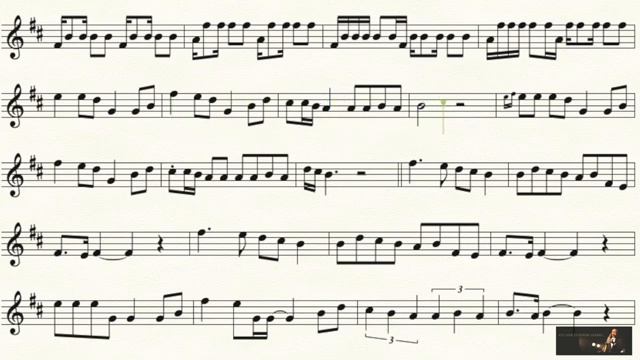 Lambada Solo Alto Saxophone Sheet Music_270p_360p