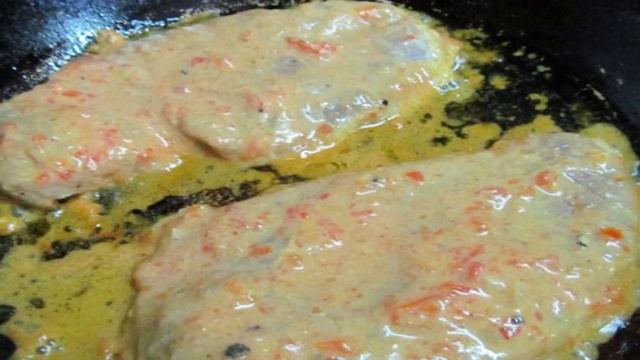 Маринованная свинина с цветной капустой