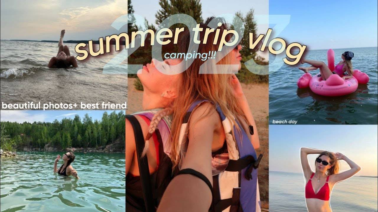 ВЛОГ_С_МОРЯ_summer_TRIP_☀️🏕️_ОТДЫХ_С_ПАЛАТКАМИ