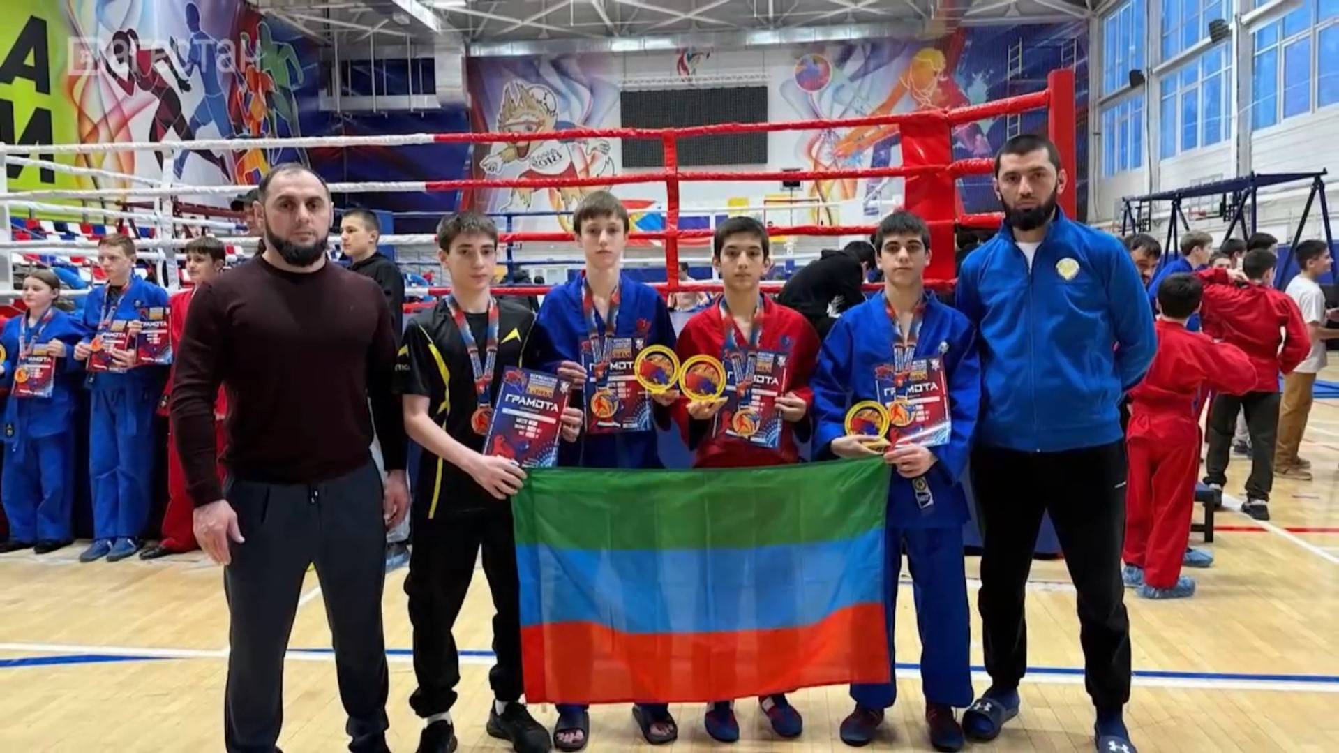Дагестанские спортсмены завоевали пять медалей на Первенстве СКФО по универсальному бою