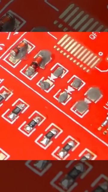 Soldering smd zener diode Hand soldering Techniques #JLCPCB   #zener #doide #soldering