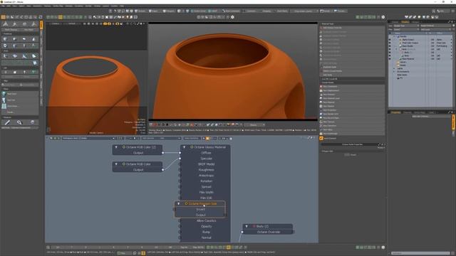 Modo _ Octane Render_ Single-Sided Material