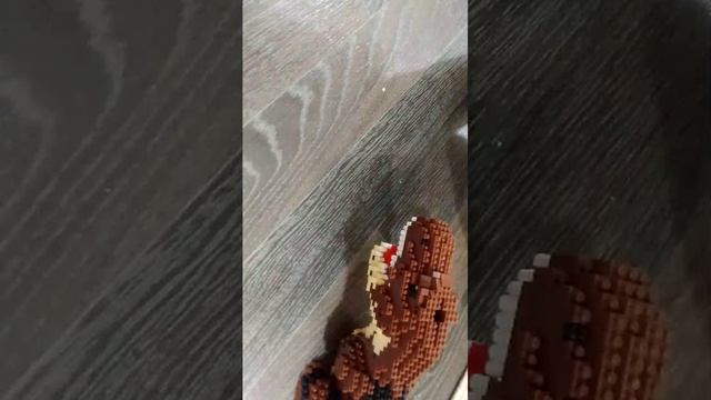 собираю Lego динозавра часть 9