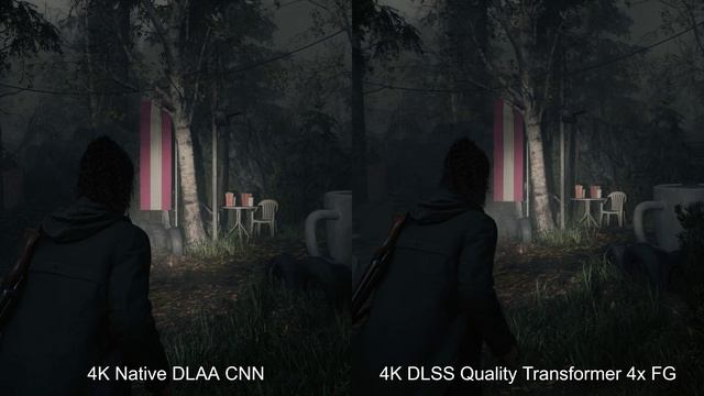 Alan Wake 2 4K native vs 4x FG RTX 5090