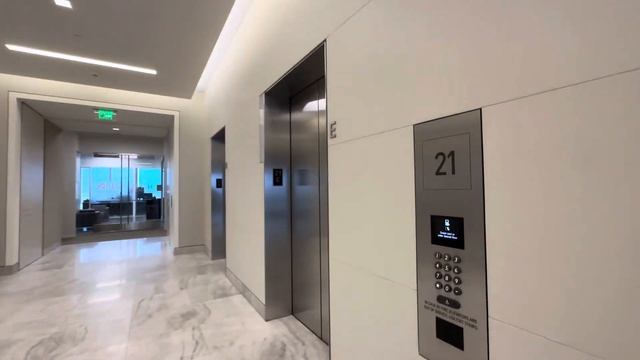 500 SUBS SPECIAL Part 4: Mitsubishi DOAS Elevators @ 400 Spectrum Center Dr - Irvine, CA