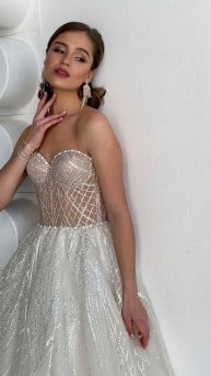 Свадебное платье Вива из коллекции «Sposame!» от бренда Anna Kuznetcova