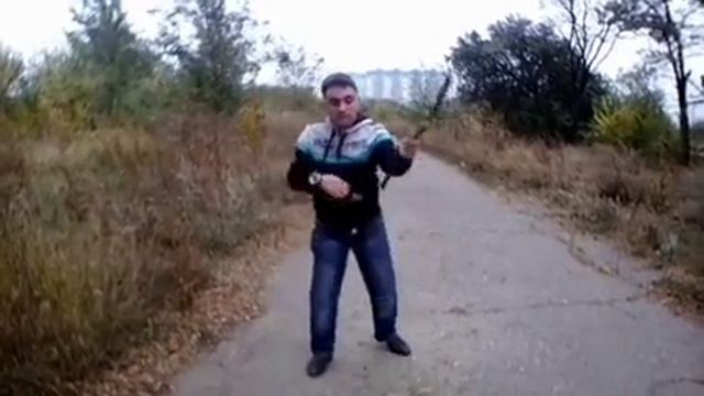 работа с нунчаками от малого