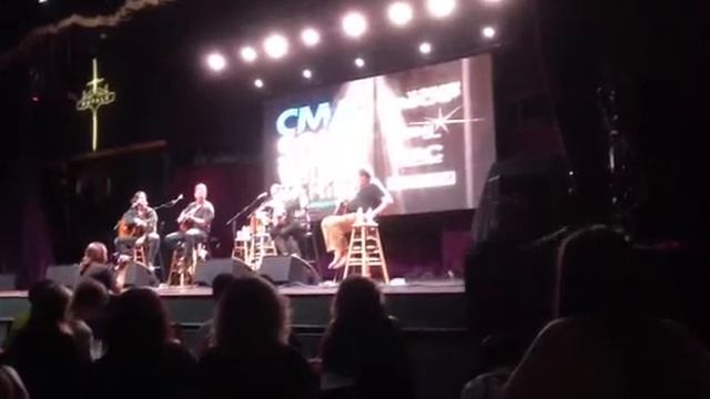 MIranda Lambert plays "Gunpowder & Lead" at CMA Songwriters Series in Boston on July 11, 2013