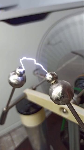 Photo of electrical discharge