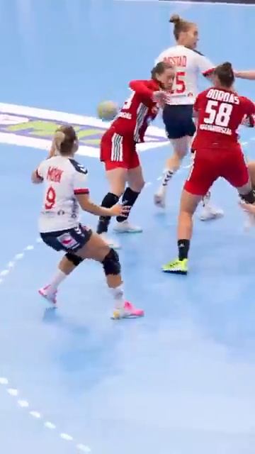 Assist can't be better  🧠👀 #håndbold #handball #ehfeuro2024