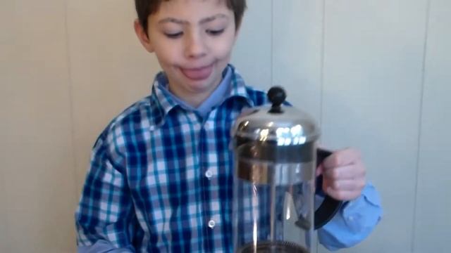 Coffee with Dried Orange Peel & Spice in an Old Fashioned Coffee Maker