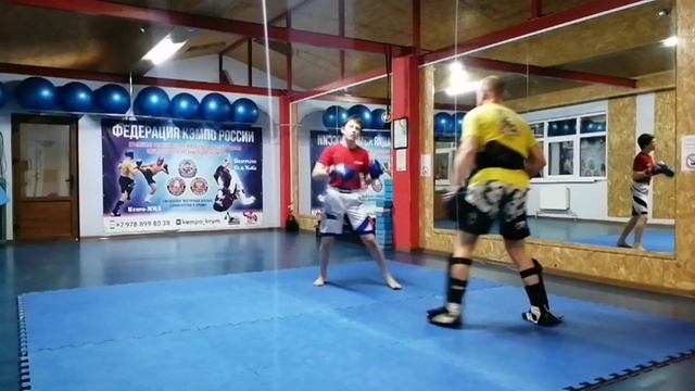 Индивидуальная тренировки КЭМПО-ММА на подготовке к Чемпионату Мира