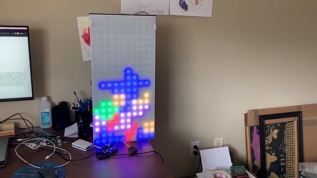 Tetris atmega328 + ws2812