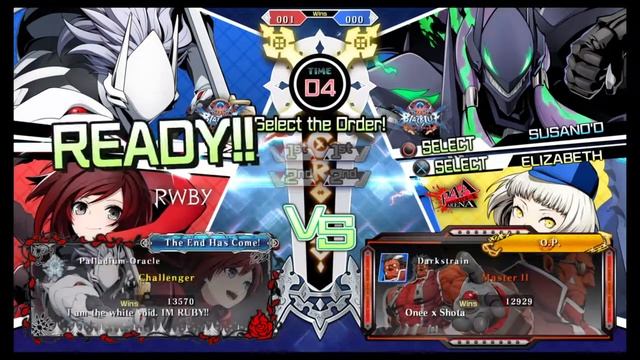 BLAZBLUE CROSS TAG BATTLE Shut up