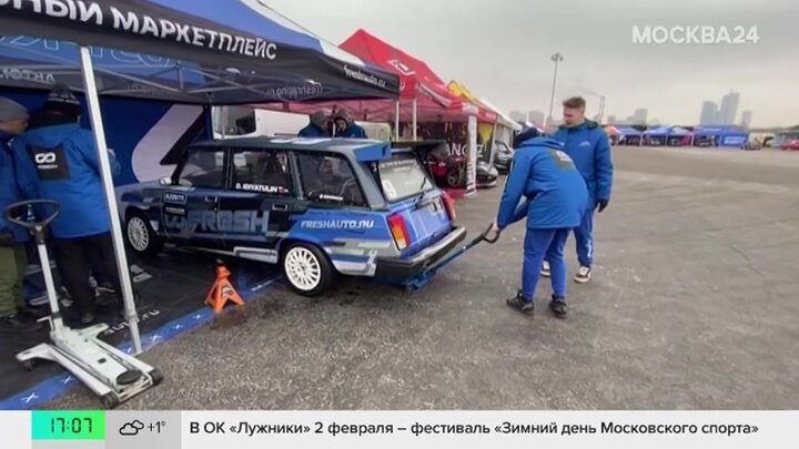 В Москве прошел Зимний кубок по дрифту