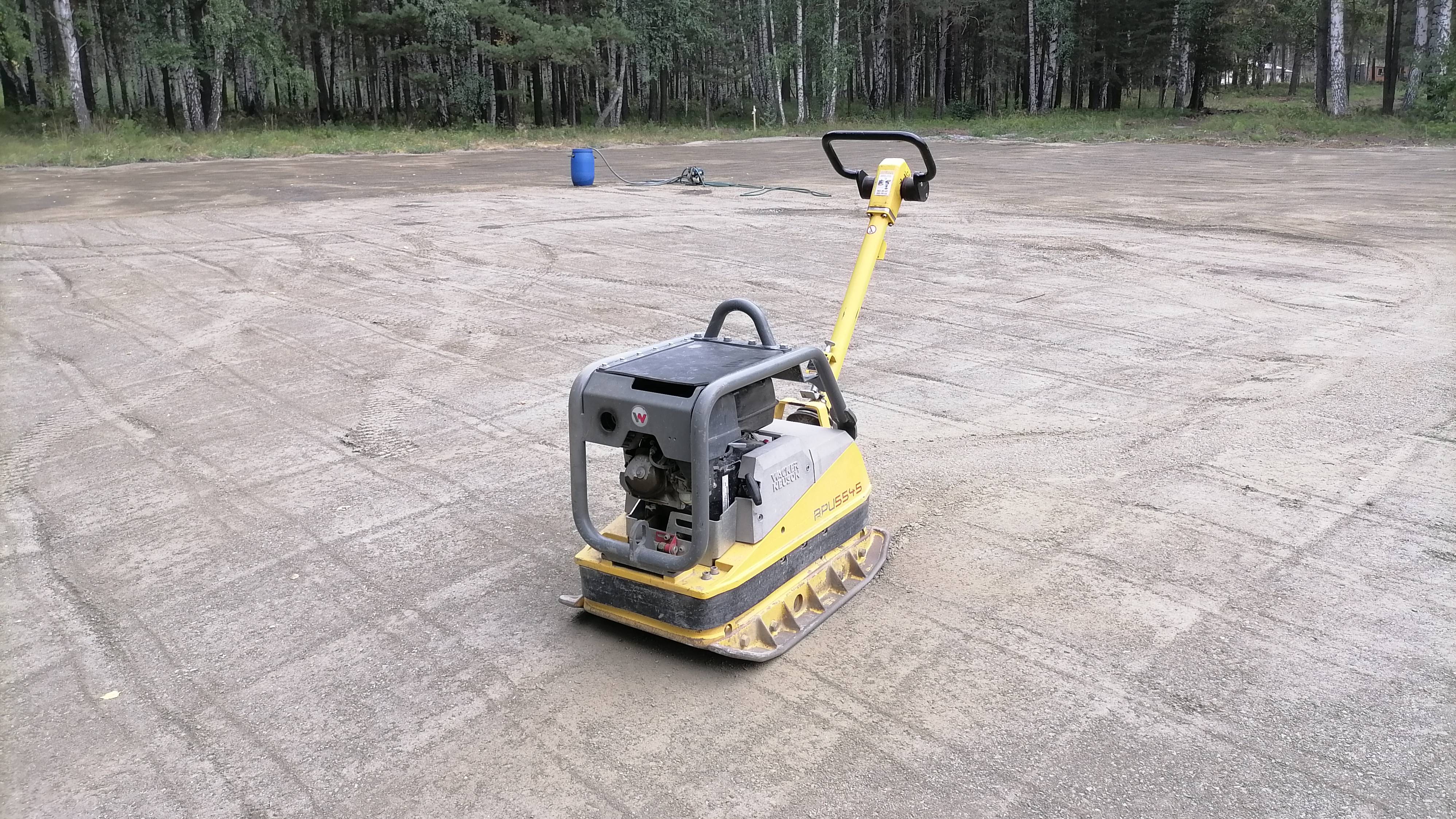 Wacker Neuson BPU 5545  - лучшая универсальная виброплита!