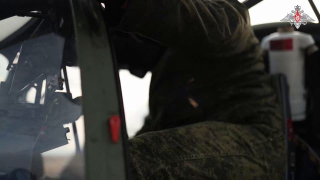 Экипаж Ка-52м в составе смешанной тактической группы сорвал ротацию ВСУ в приграничном районе Курско