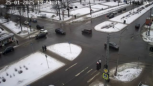 Жесткое ДТП произошло на пустой дороге