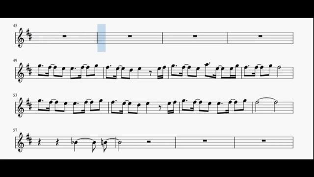 La_Isla_Bonita_Alto_Sax_Sheet_Music____Saxophone_Play_Along____Simple_Music_