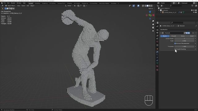 Lesson 10 - Remesh Modifier