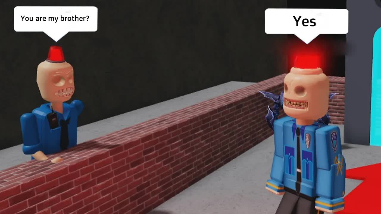REMASTERED SIREN COP vs old SIREN COP'S PRISON! (SCARY OBBY)