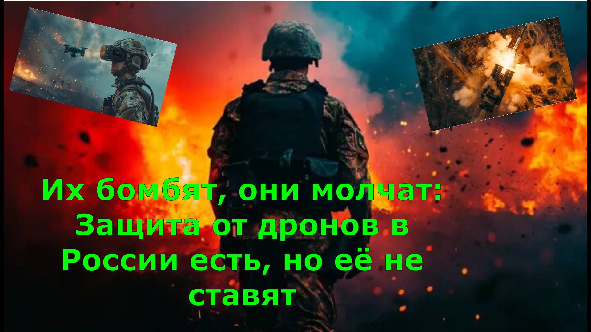 Их бомбят, они молчат: Защита от дронов в России есть, но её не ставят