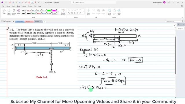 1-3 Stress: Internal Resultant Loading (Chapter 1 Mechanics of Materials by R.C Hibbeler)