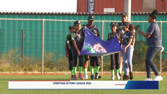 Anthony Ignacio representante di MCB Bonaire tabata presente na e apertura di Pony League 2024