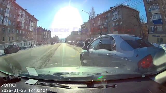 25.01.2025 Момент ДТП на ул. Пушкинская (Ижевск)