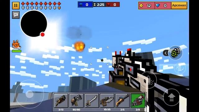 Pixel Gun 3D". сила пара
