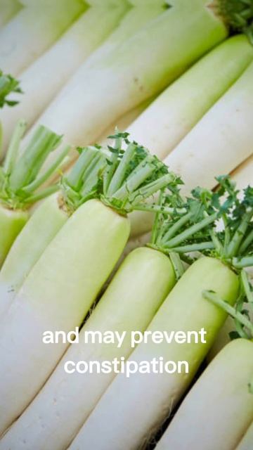Health benefits of Daikon Radish #shots #healthylifestyle
