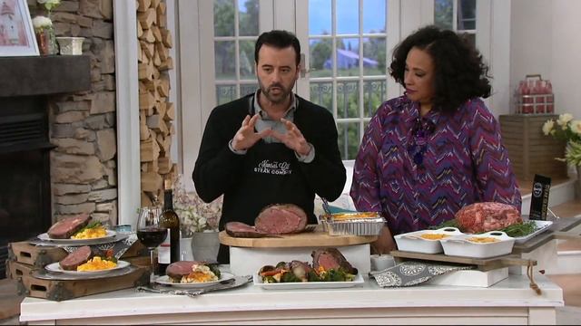 Kansas City 4.5-5-lb Prime Rib Roast with (2) 2-lb Sides on QVC