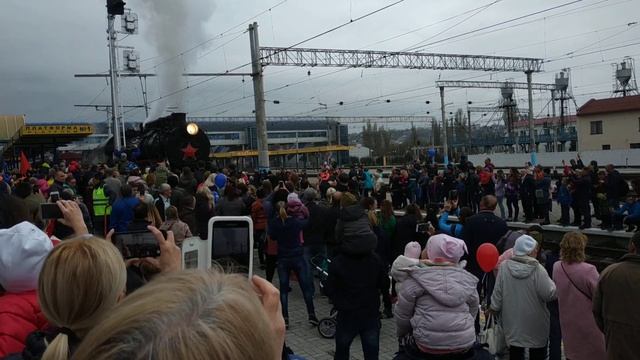 Поезд Победы в Симферополе - 13.04.2019