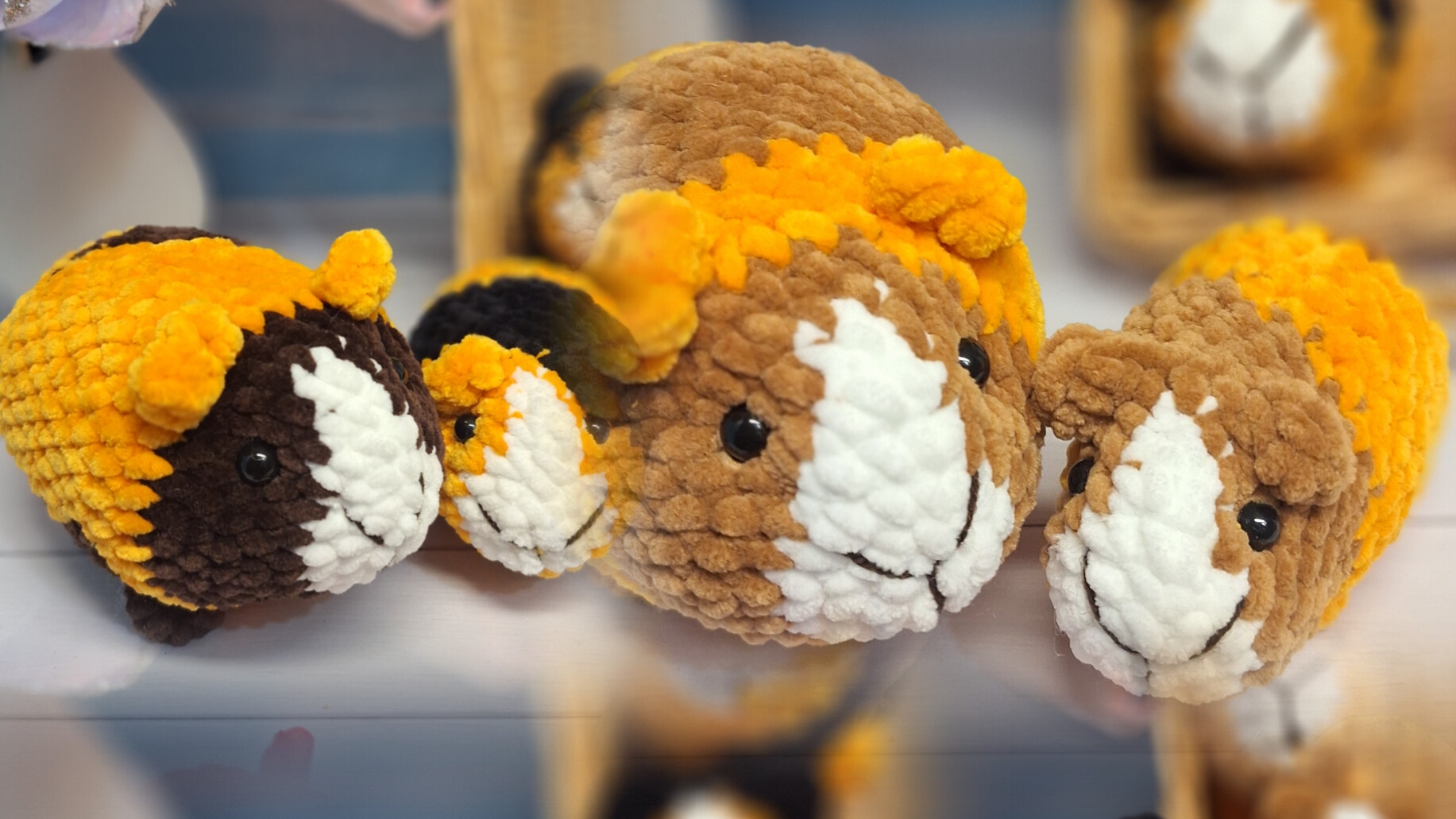 ОБЗОР🧸НАВЯЗАЛА ЗА ТРИ ДНЯ🧸#игрушки #вязаные #плюшевыеигрушки #мастеркласс #красиво #интересно