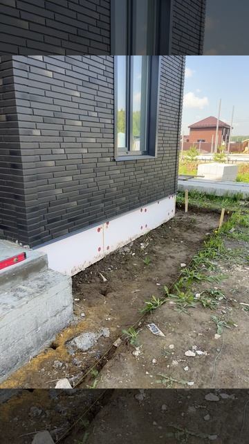 подготовка к выполнению отмостки
