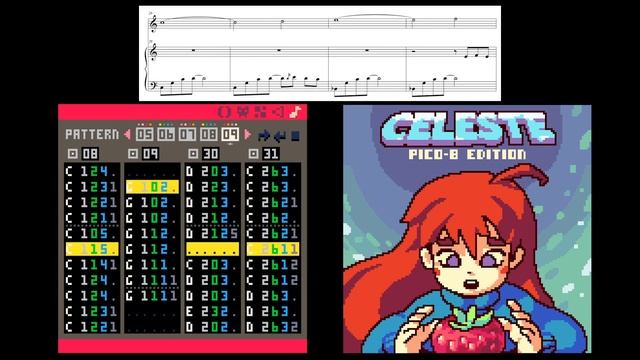 Exhale from Celeste Soundtrack (Pico-8 Cover)