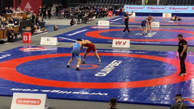 70кг 1/8 финала. Тинаев (Красноярск) - Капрынов (Саха)