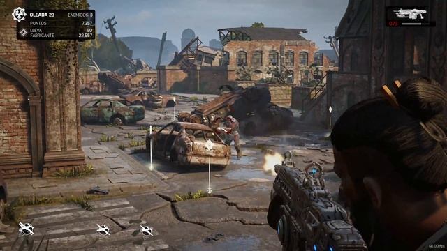 Gears of War 4 | Horda - Punto Muerto | 1 - 40 (Dificil) | EOL