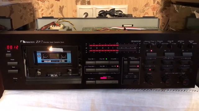 Nakamichi zx 7 test calibration