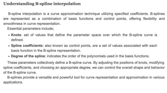 B-Spline Interpolation Example with Scipy
