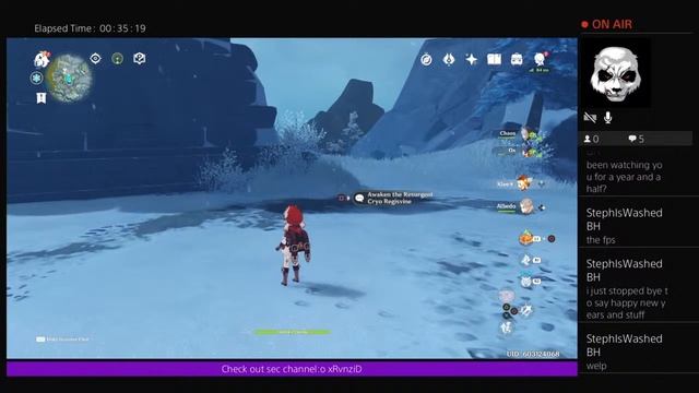xBvnGz v Genshin Impact - Grinding Act4 for DragonSpine.